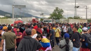 Migrantes sigue avanzado en su búsqueda de llegar a la frontera norte.