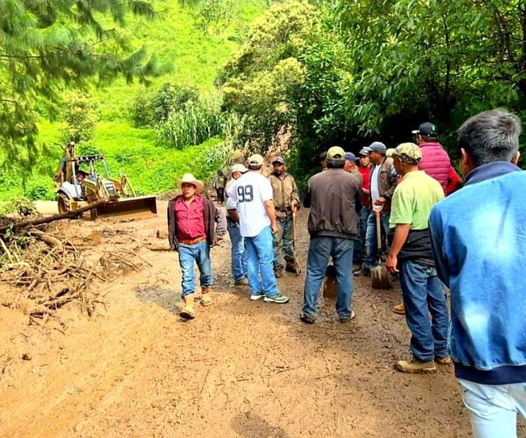 Fuertes lluvias en nogales dejan incomunicadas varias comunidades