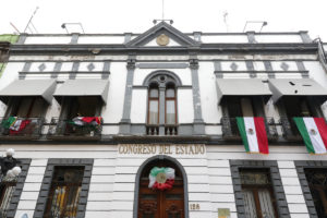 Congreso de Puebla será blindado para la marcha del 8M