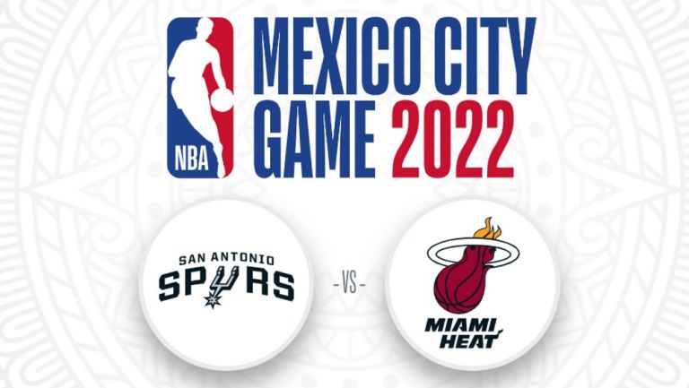 La NBA regresa a México con el duelo entre Spurs y Miami Heat