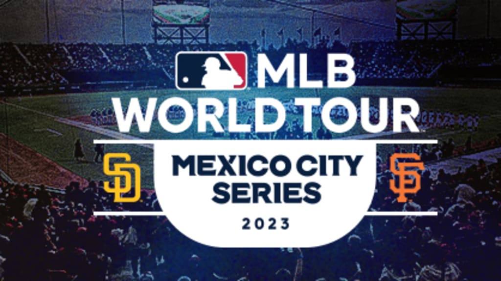 MLB regresara a México con 2 juegos de temporada regular entre Padres vs. Gigantes