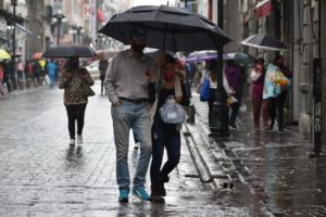 Lluvias intensas se mantendrán en la zona centro y sur del país