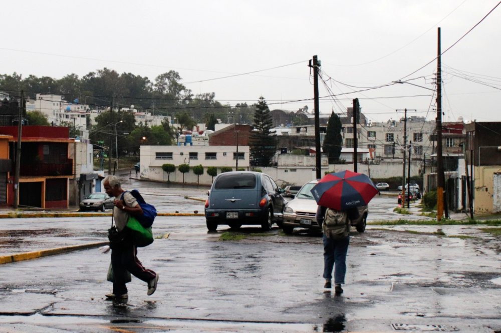 Lluvias torrenciales se mantendrán parte centro y sur del país