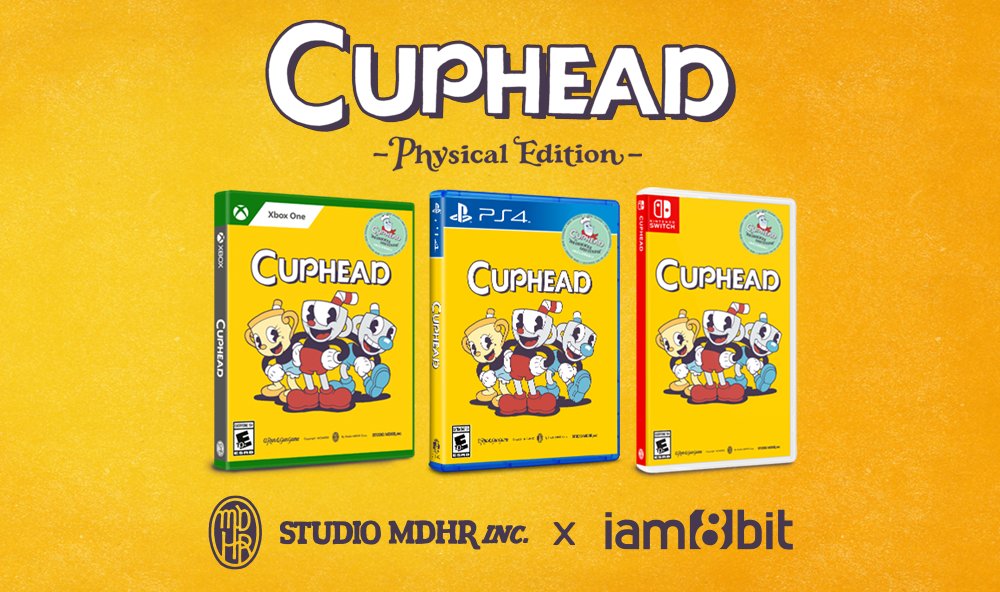 Cuphead tendrá una versión física después de 5 años de su lanzamiento