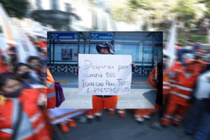 ‘Las Naranjitas’ protestan debido a irregularidades y despidos