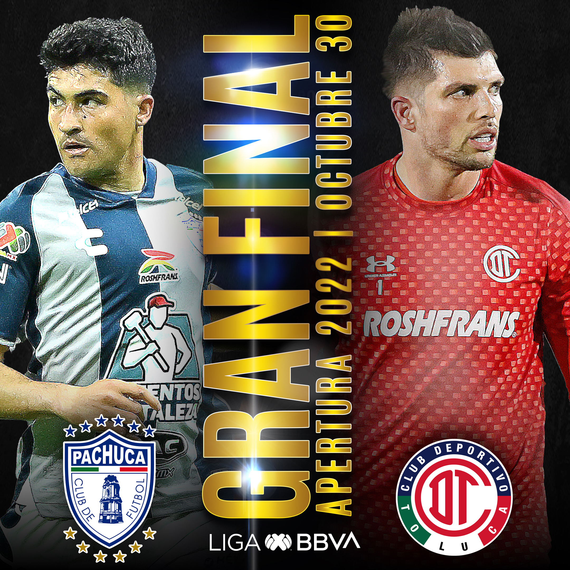 Pachuca y Toluca se verán las caras en una muy pocas esperada final de Liga Mx