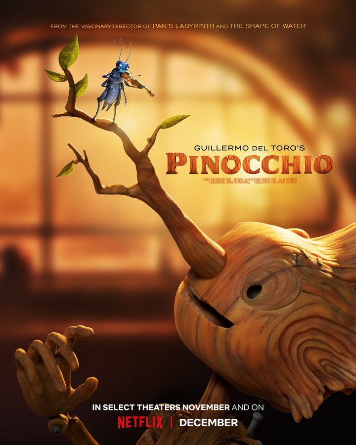 La cinta de “Pinocho” dirigida por Guillermo del toro ya tiene fecha de estreno en ¿Netflix?