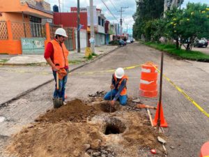 Agua de Puebla sustituirá la red de agua potable en Bosques de San Sebastián