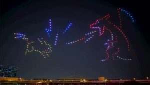 Pokémon GO iluminó el cielo de Japón con espectáculo de drones