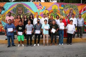 Inaugura Secretaria de Cultura mural identitario de la región de Ajalpan