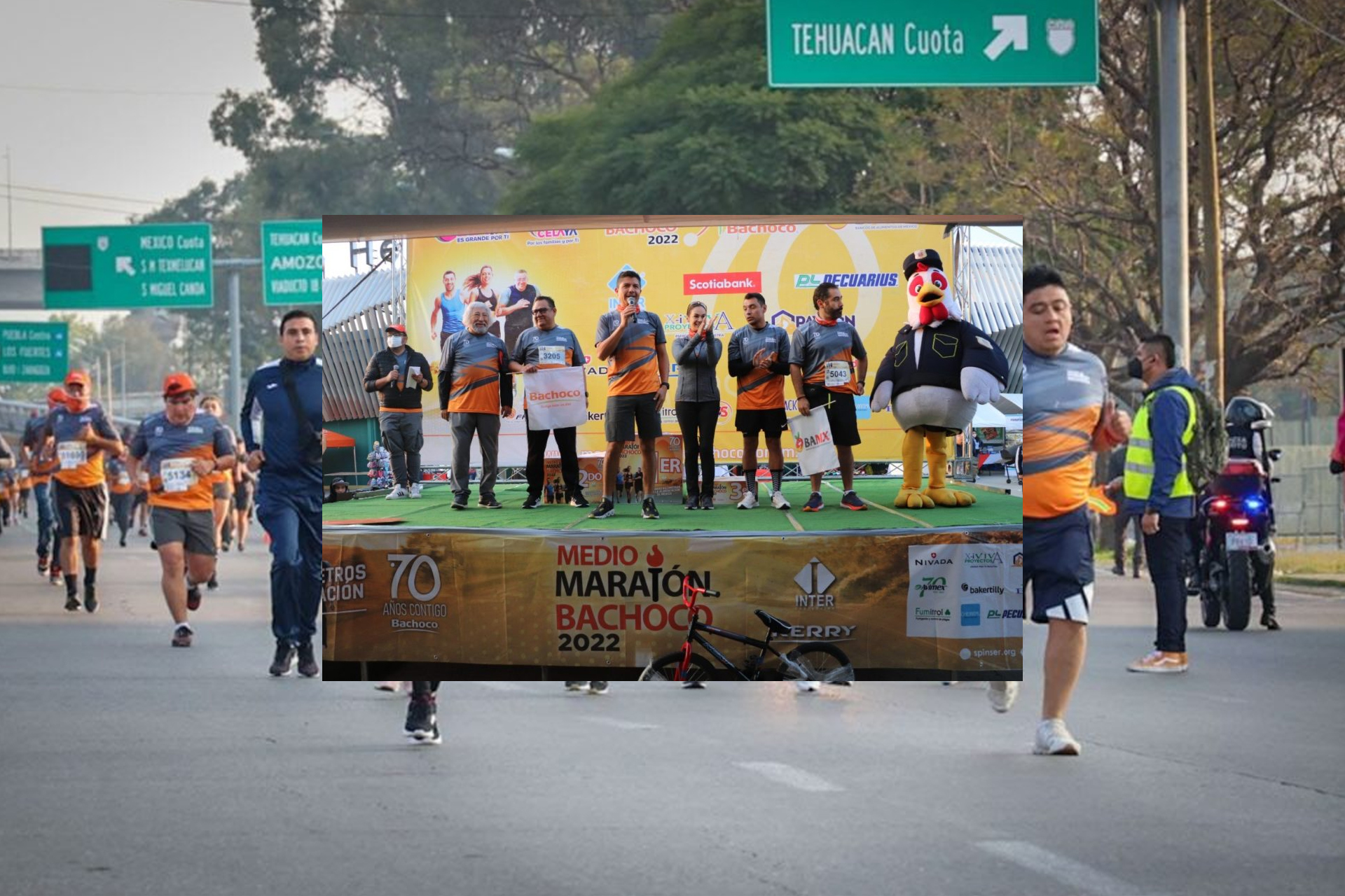 Medio Maratón Bachoco 2022 contó con la participación de Eduardo Rivera