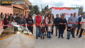 Alcalde de Zacatlán entrega obra que beneficiará a miles de habitantes