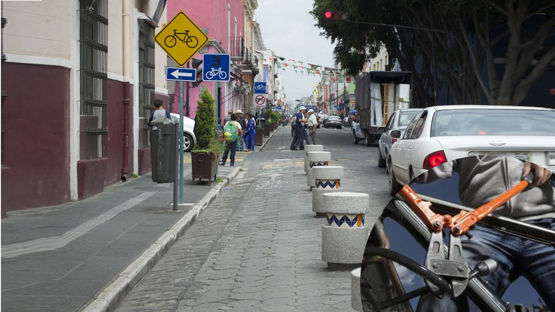 Diputada del PAN propone multas y sentencias de hasta seis años por el robo de bicicletas en Puebla