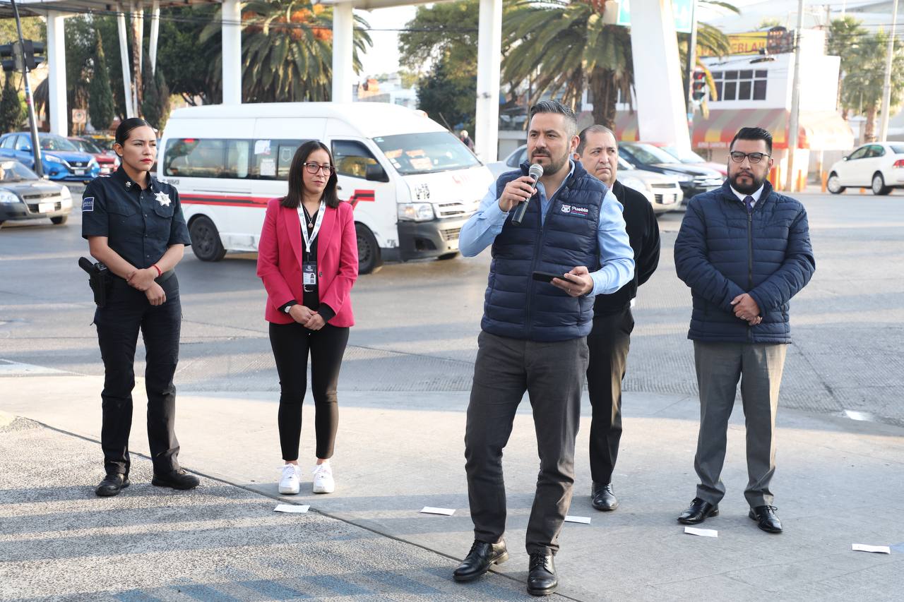 Ayuntamiento de Puebla mejora la seguridad y movilidad vial del Bulevar Hermanos Serdán