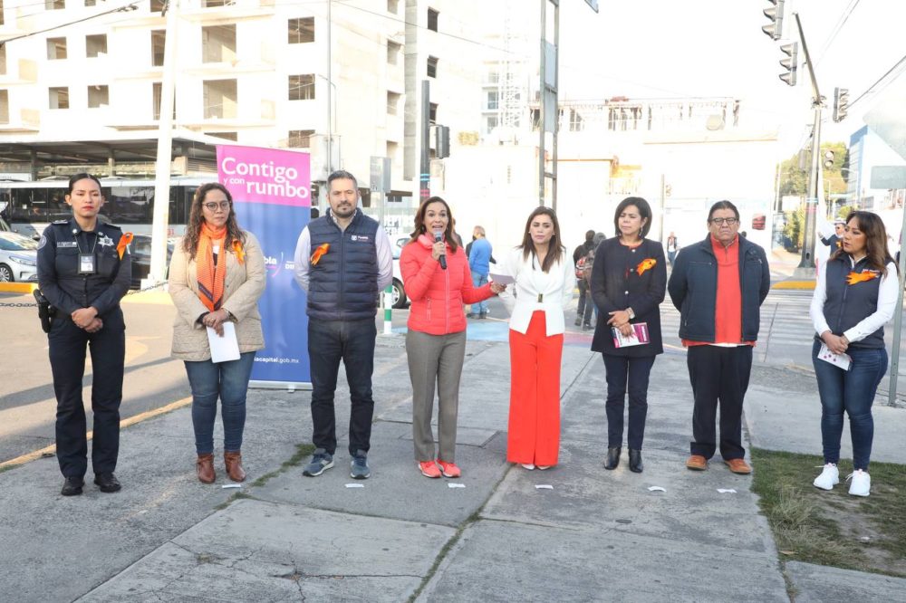 Liliana Ortiz Pérez encabeza jornada informativa y de sensibilización sobre violencia de género