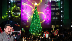 IMMS celebra la vida, salud y a la familia con el encendido del árbol navideño