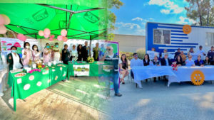 IMSS hace presencia en una navidad con Rotary en pro de la inclusión de personas discapacitadas