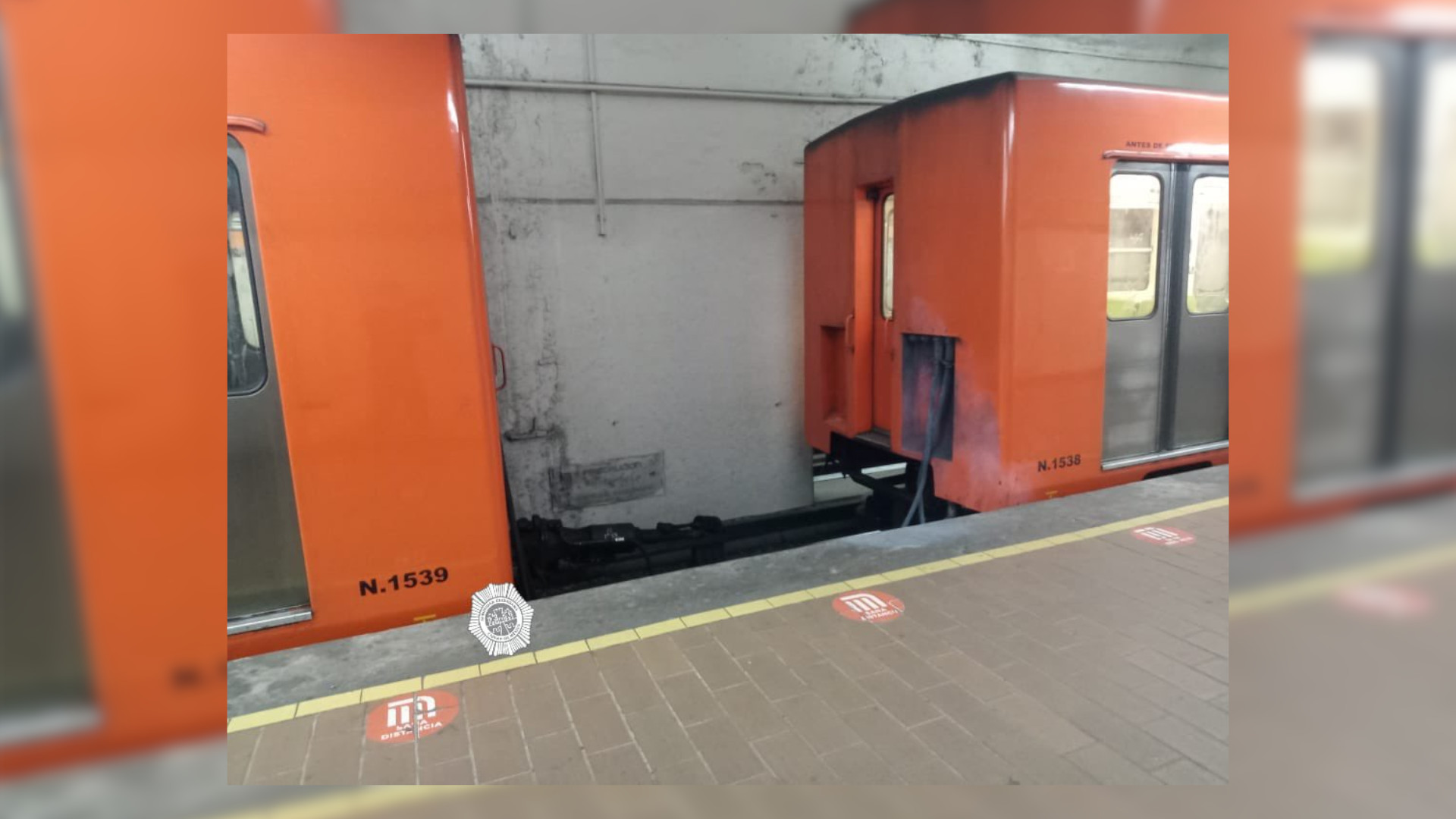 Continúa con fallas el metro de CDMX; vagón de línea 7 se desprende