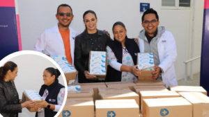 SMDIF recibió donativo de 20 mil jeringas para tratamiento de diabetes