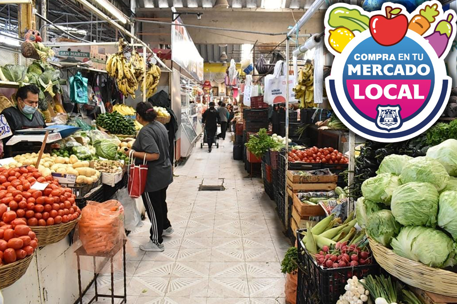 “Compra en tu Mercado Local” una iniciativa para afrontar la cuesta de enero