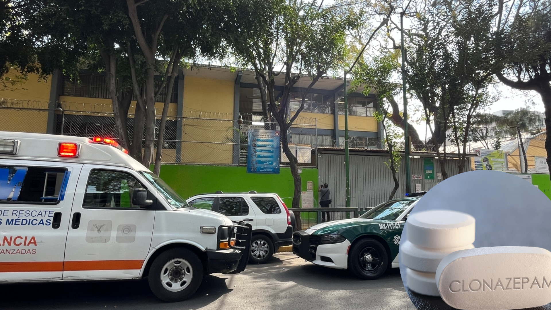 Estudiantes de secundaria resultaron intoxicados por tomar antidepresivos