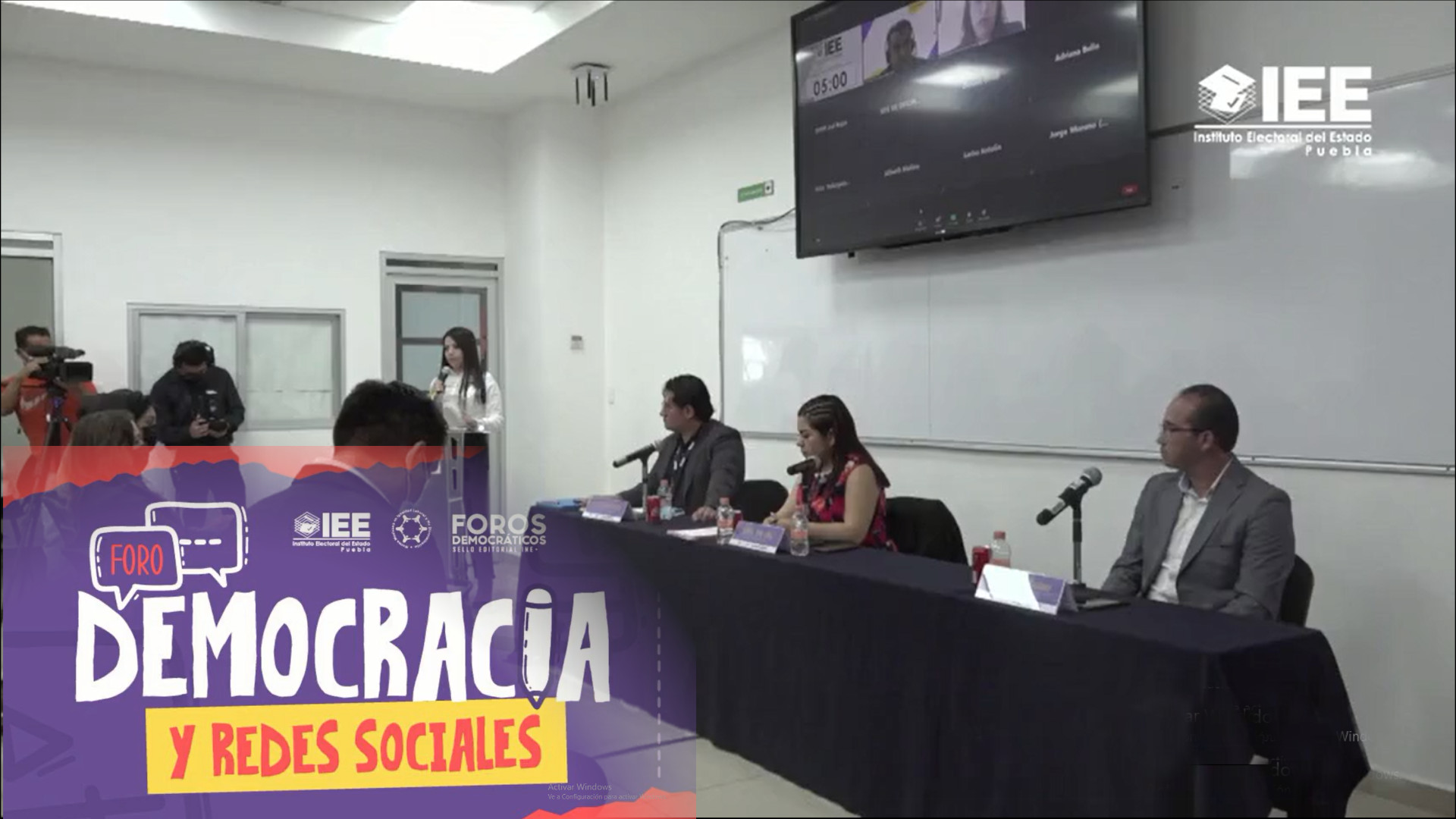 “Democracia y Redes Sociales” foro presentado por el IEE