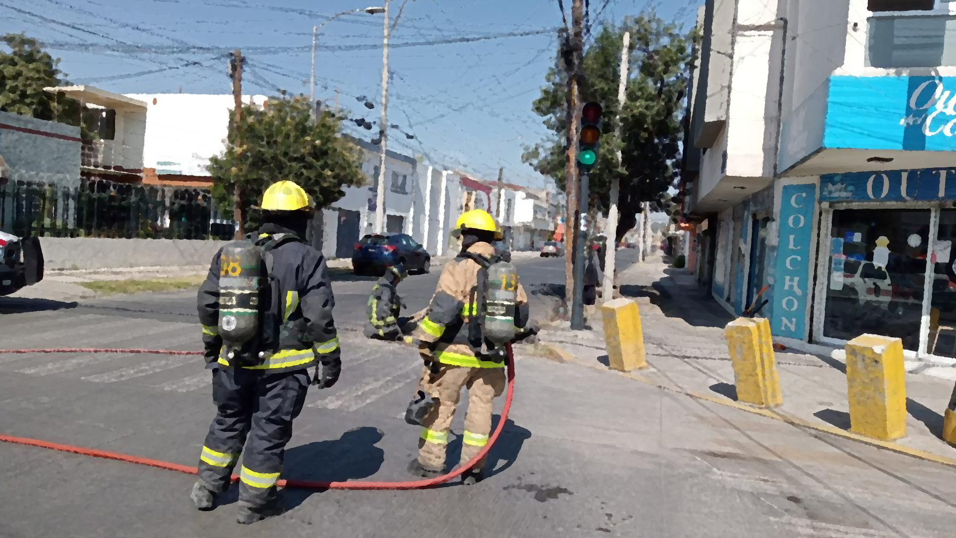 Fuga de gas en Bella Vista fue causada por trabajadores