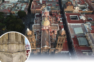 Catedral de Puebla recibirá mantenimiento integral en su exterior