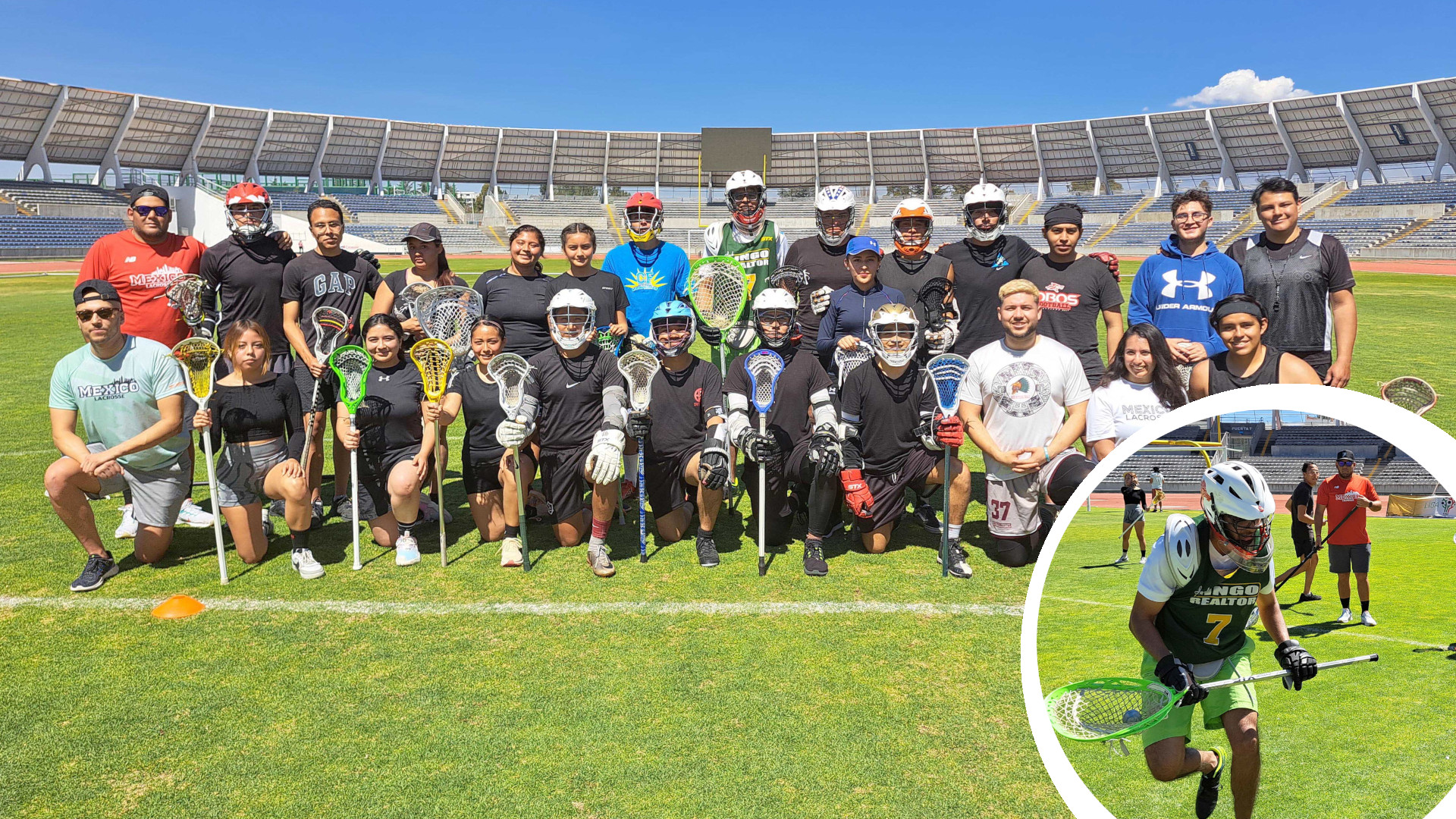 La comunidad universitaria de la BUAP se suma al lacrosse con selecciones varonil y femenil