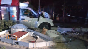 Choque en autopista México-Puebla deja varias colonias sin agua