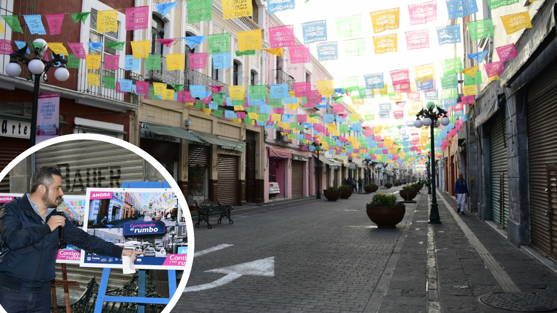 ‘Calle de los Dulces’ quedó de ’10’ gracias al ayuntamiento