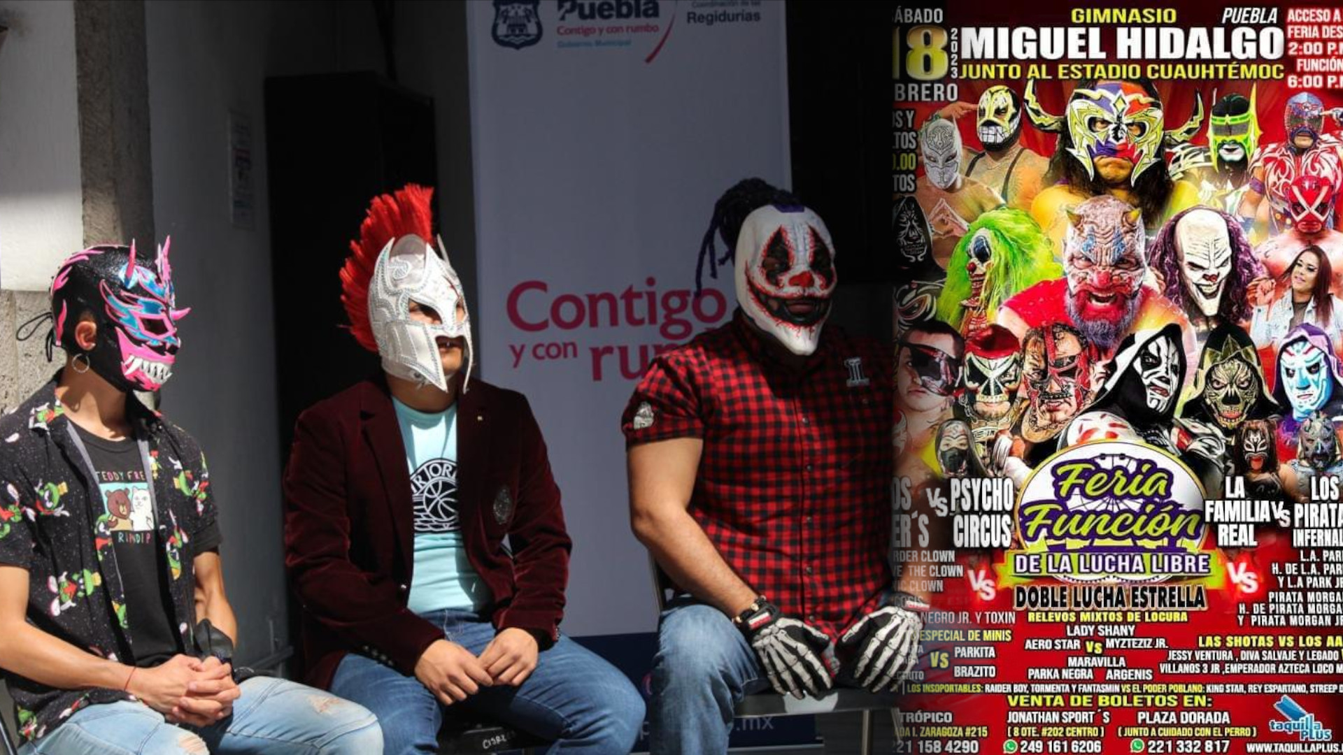 Ayuntamiento de Puebla Invita a Función de Lucha Libre