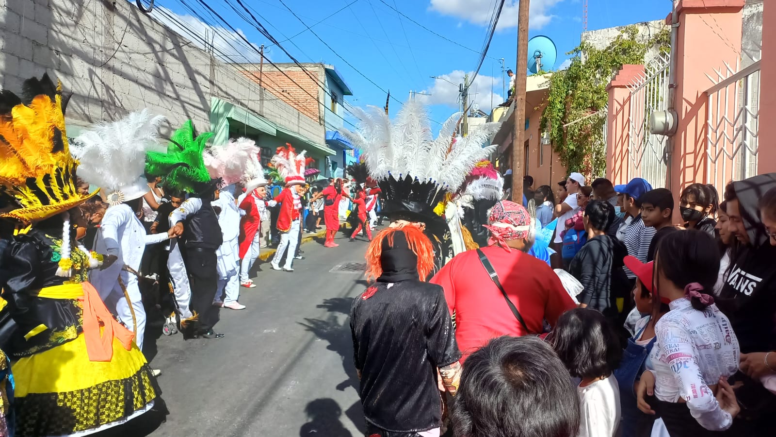 Celebraciones de huehues en Puebla Capital con saldo blanco