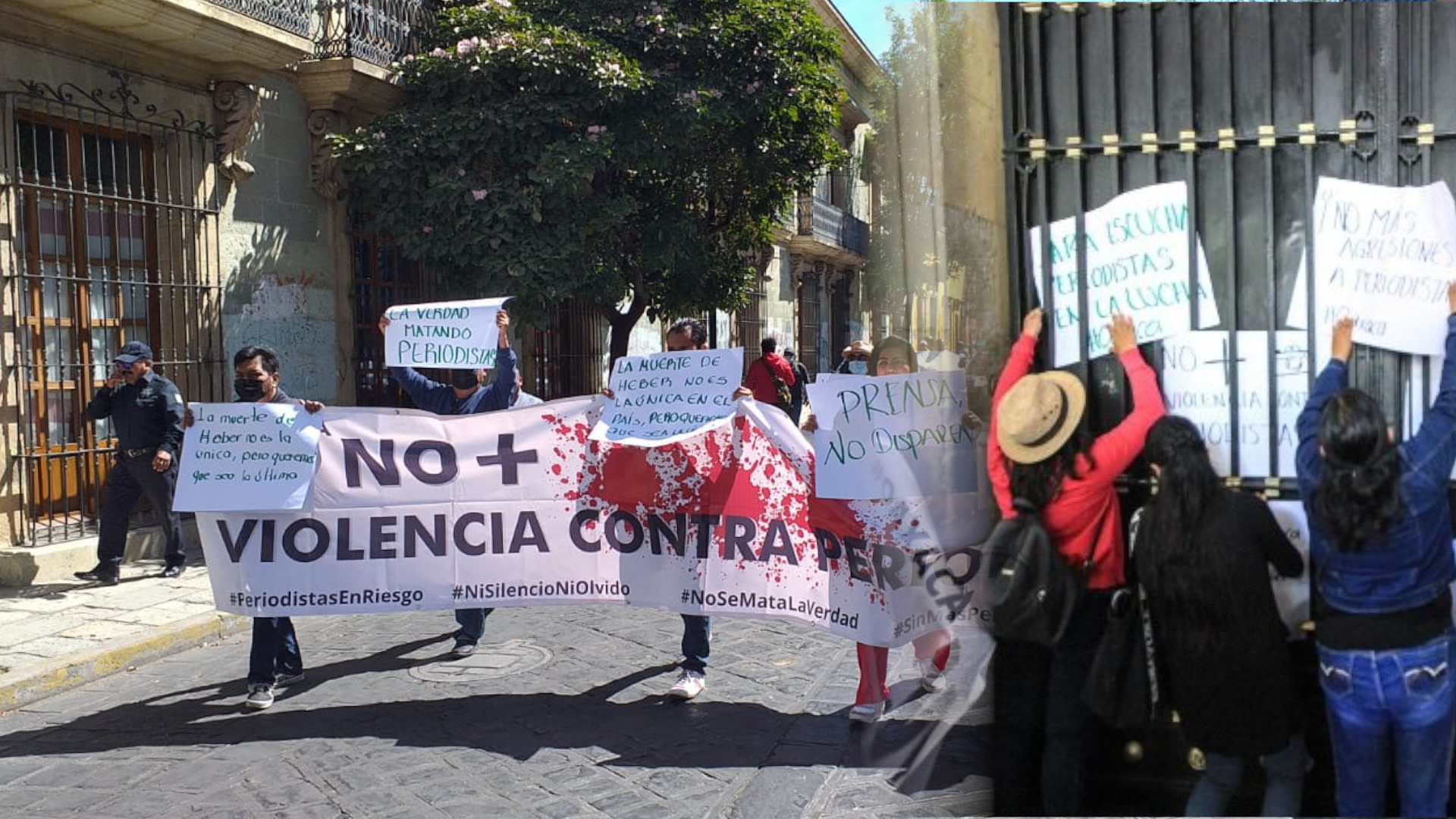 Periodistas Oaxaqueños exigen un alto a las agresiones en su contra