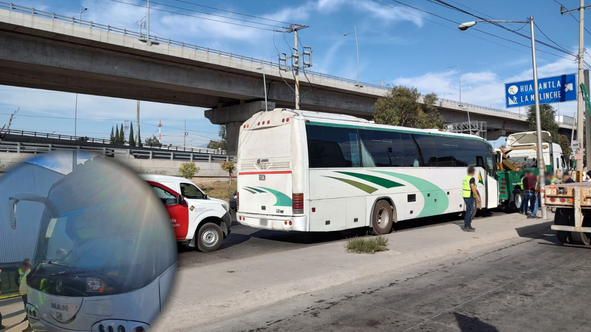 Autoridades estatales coordinan operativo para detener transporte ilegal