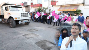 Ayuntamiento de Puebla arranca el Programa de Bacheo 2023 para mejorar la seguridad vial