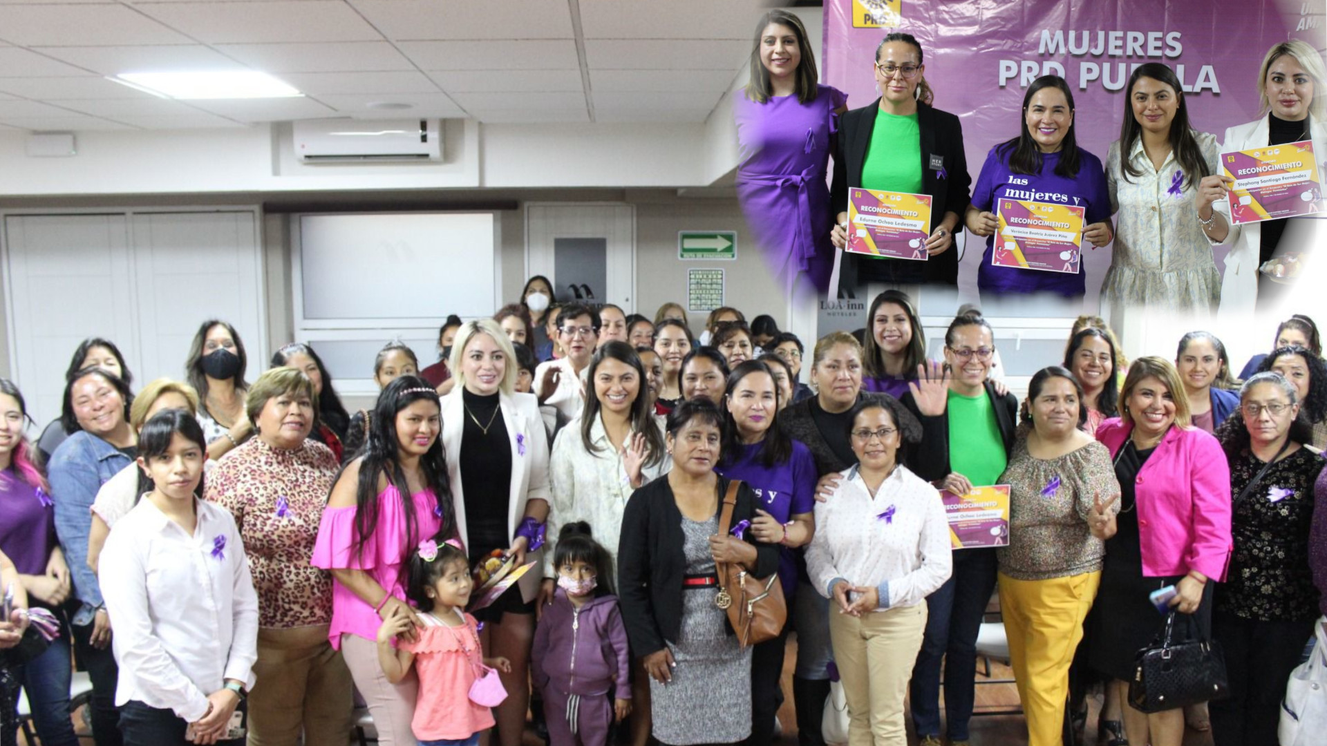 Mujeres perredistas defienden la democracia y la igualdad de género