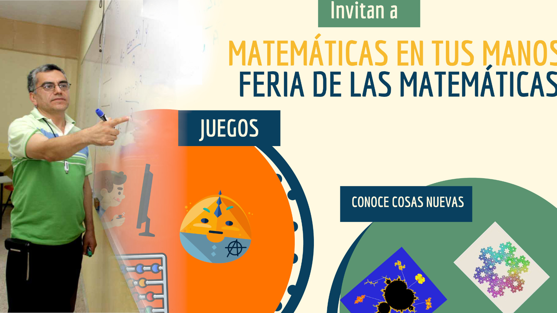 ¡Descubre el lado divertido de las Matemáticas en la primera Feria de la FCFM!