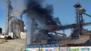 Fábrica de Italpasta amanece con incendio; bomberos logran controlarlo
