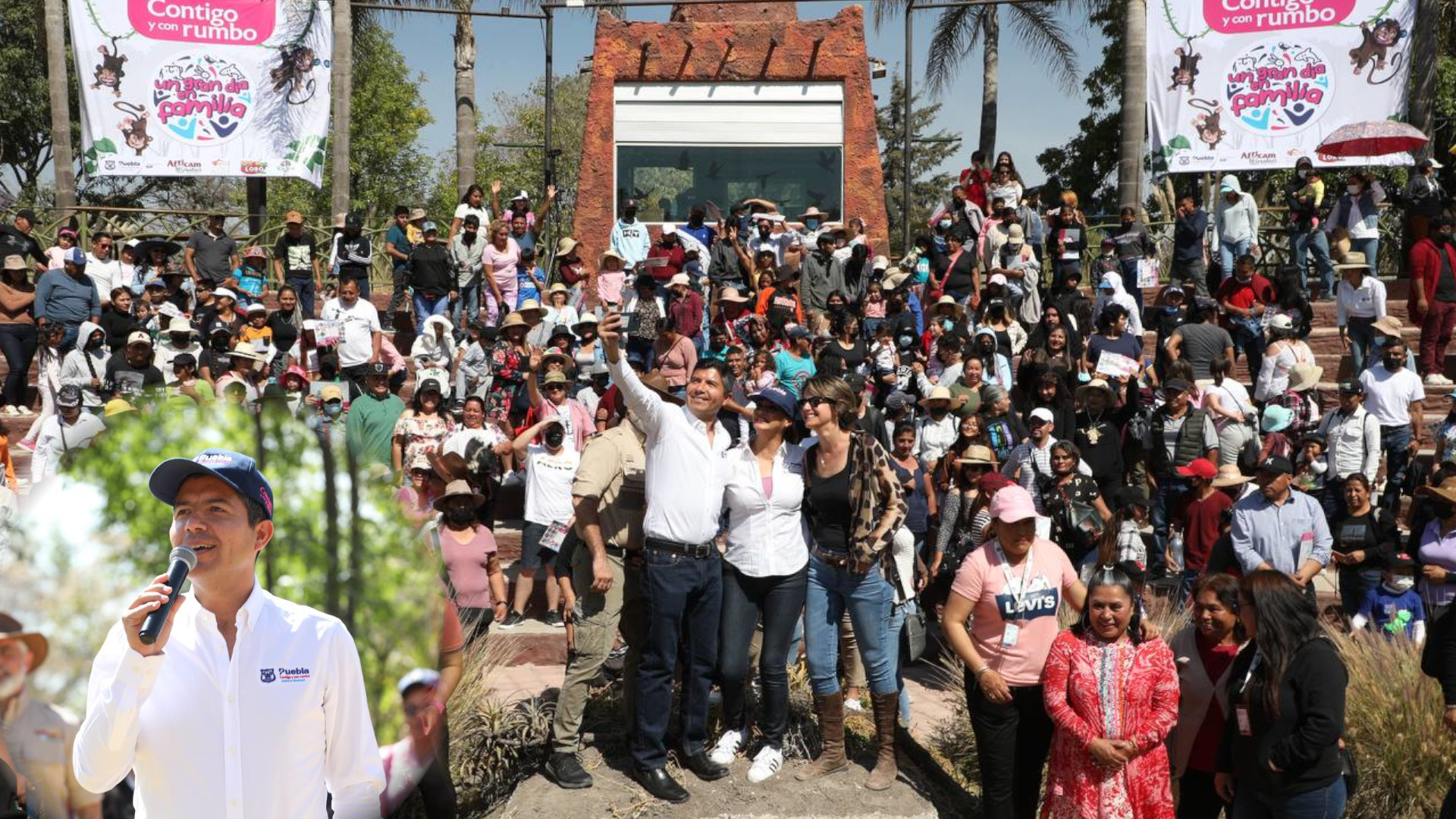 Más de 4 mil personas disfrutan de ‘Un Gran Día en Familia’ en Puebla