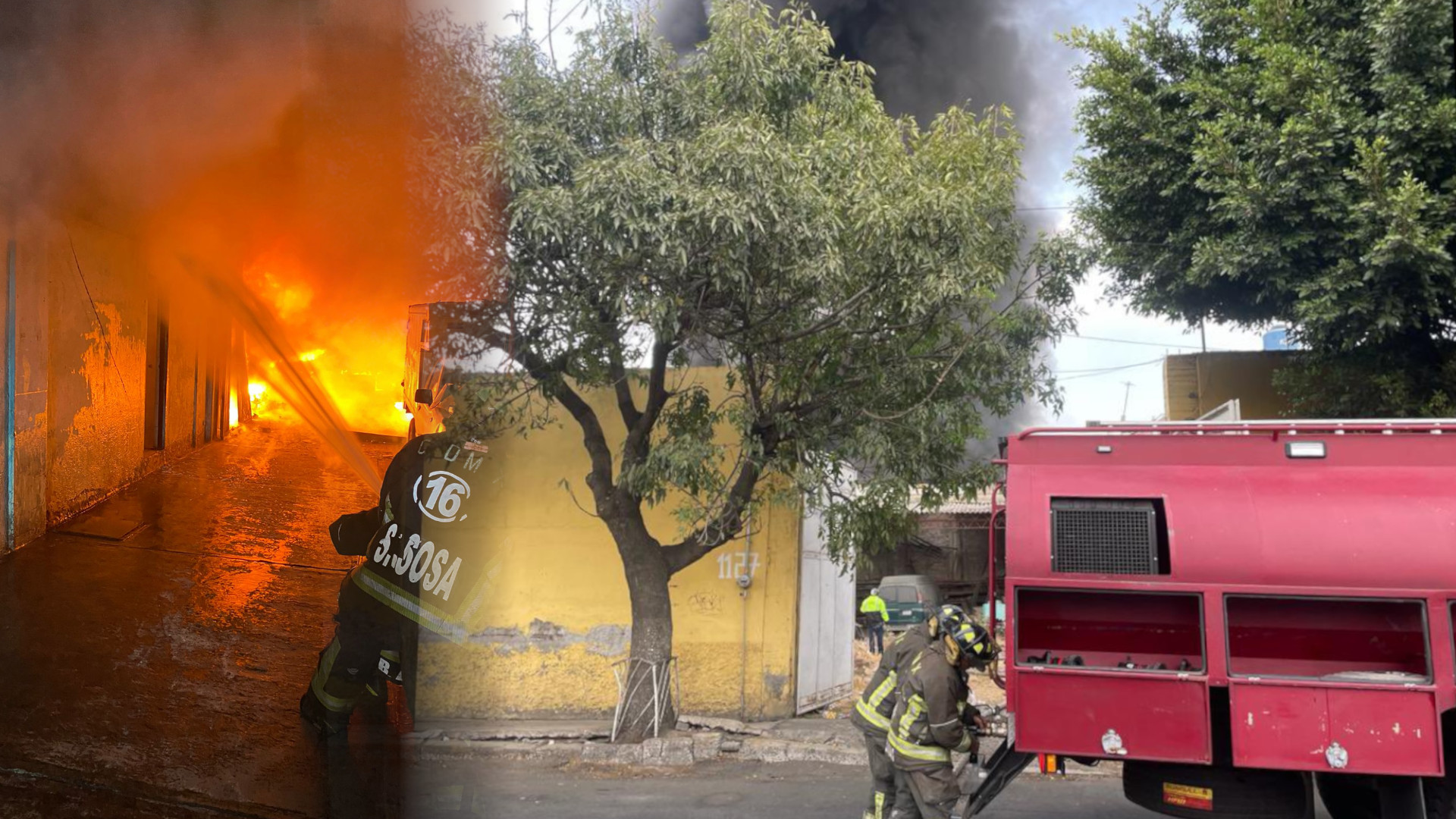 Intenso incendio en Iztapalapa: bomberos trabajan para sofocar las llamas