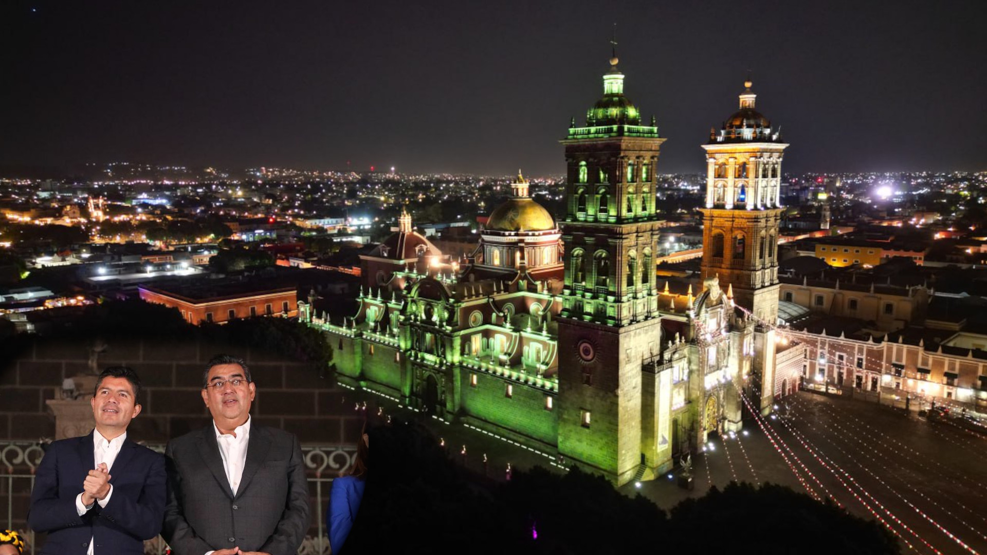 Puebla celebra su aniversario 492 con la renovación de la Basílica Catedral y el embellecimiento del Centro Histórico