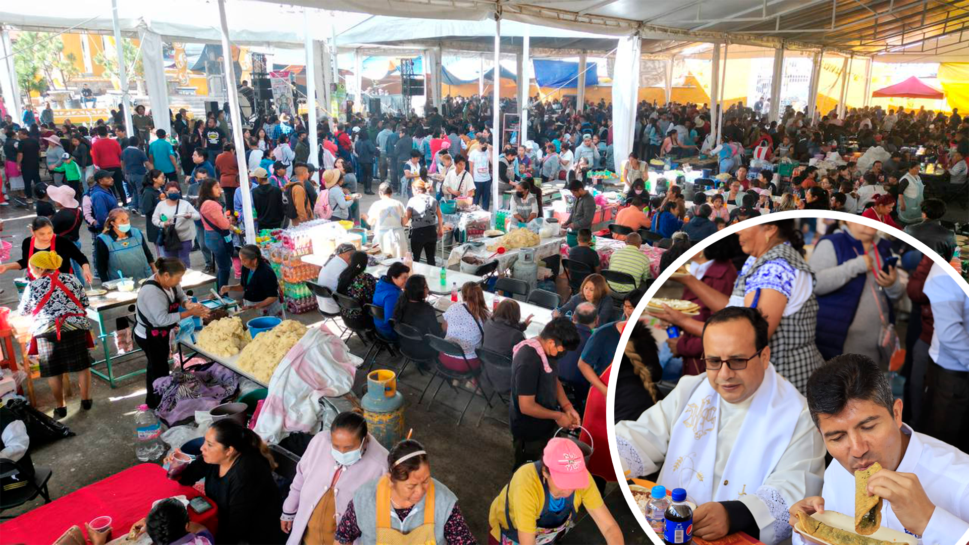 La fiesta gastronómica más esperada: ¡140 mil gorditas en la Junta Auxiliar de la Resurrección!