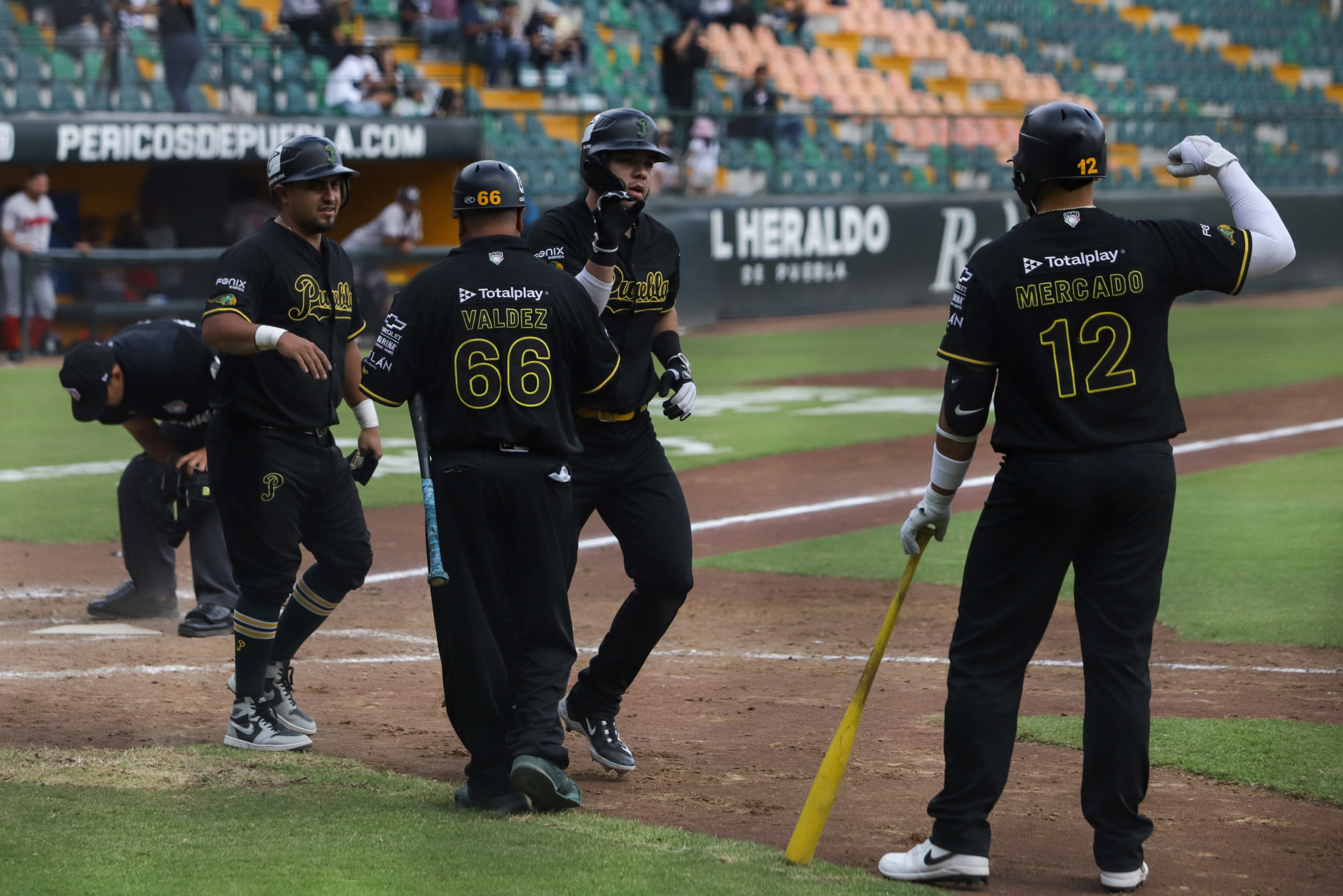 Por caída de ceniza suspenden juego de Pericos de Puebla vs Leones de Yucatán