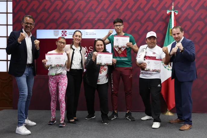 Anuncia Sheinbaum segunda edición de Clase Masiva de Box en el Zócalo de la CDMX