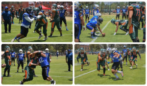 ¡Regresó la adrenalina a la UDLAP! Superan primer ensayo de los Aztecas de futbol americano