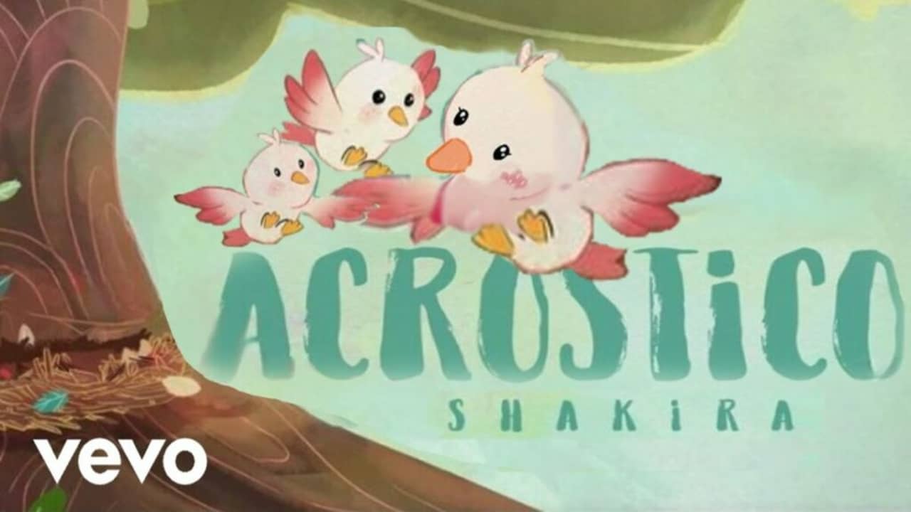 Shakira estrena nueva canción, ‘Acróstico’ va dedicada a sus hijos