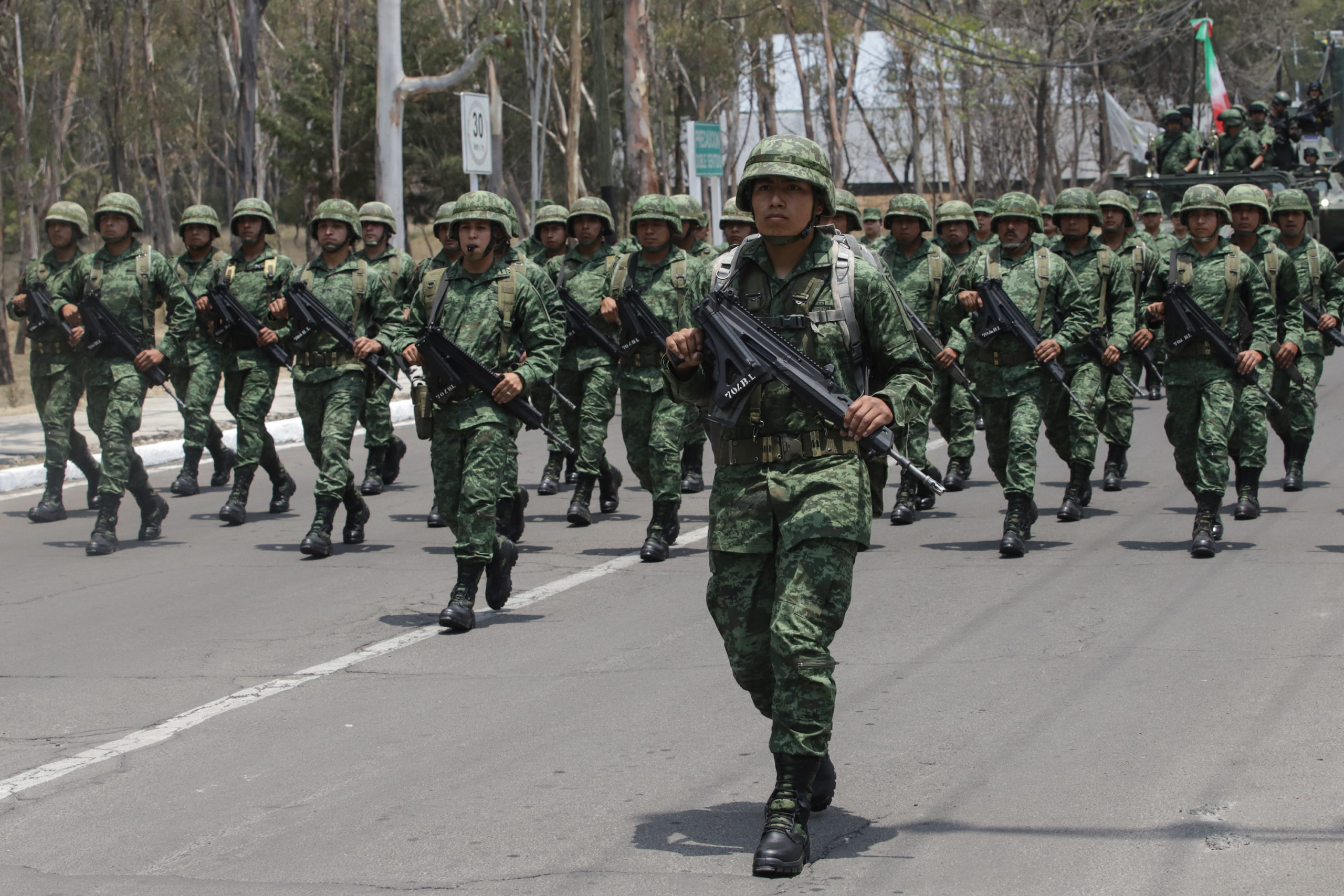 Operativo de seguridad para Desfile del 5 de Mayo estará a cargo del Ejército, Guardia Nacional, municipio y estado