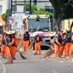 Ayuntamiento de Puebla pone en marcha trabajos de mantenimiento en el bulevar 5 de mayo