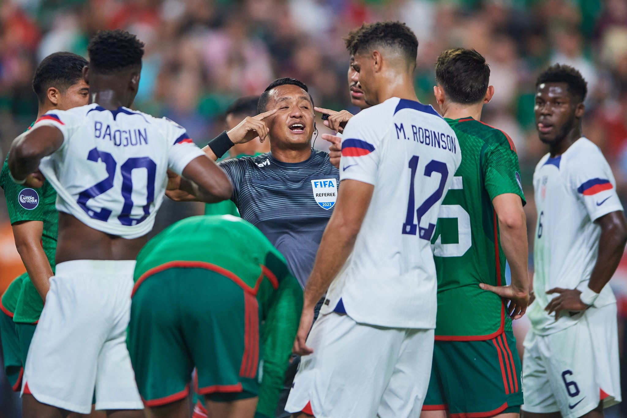 Decepción total: México sufre una humillante derrota de 3-0 ante Estados Unidos en un partido desastroso